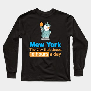 Mew York City Long Sleeve T-Shirt